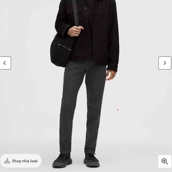 Lululemon ABC Classic-Fit 5 Pocket Pant 44W X 34L Color Obsidian NWT - Picture 5 of 6